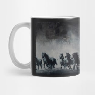 Raging - Horse Painting Mug